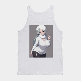 Snow Monster Mommy Tank Top